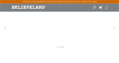 Desktop Screenshot of believeland.net